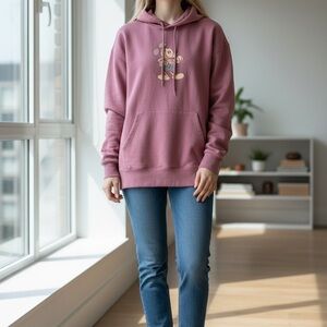 Disney Mauve Hoodie with Graphic